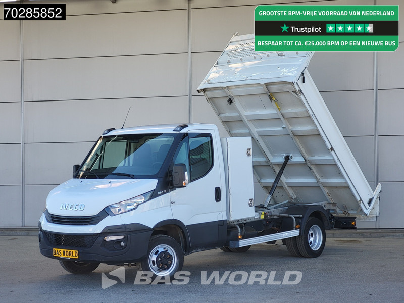 Iveco Daily 35C14 Open Laadbak met Kist Dubbellucht 3,5t Trekhaak Airco Cruise Euro6 Pritsche Pickup Open Box Airco Trekhaak Cruise control - Open body delivery van: picture 1 Iveco Daily 35C14 Open Laadbak met Kist Dubbellucht 3,5t Trekhaak Airco Cruise Euro6 Pritsche Pickup Open Box Airco Trekhaak Cruise control - Open body delivery van: picture 1