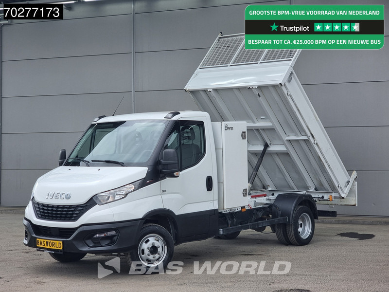 Iveco Daily 35C16 3.0L Kipper met Kist Dubbellucht 3,5t Trekhaak Airco Cruise Tipper Benne Kieper Airco Cruise control - Tipper van: picture 1 Iveco Daily 35C16 3.0L Kipper met Kist Dubbellucht 3,5t Trekhaak Airco Cruise Tipper Benne Kieper Airco Cruise control - Tipper van: picture 1
