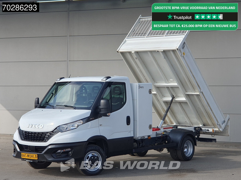 Open body delivery van Iveco Daily 35C16 3.0L Open Laadbak met Kist Dubbellucht 3,5t Trekhaak Airco Cruise Euro6 Pritsche Pickup Open Box 2m3 Airco Trekhaak Cruise: picture 1