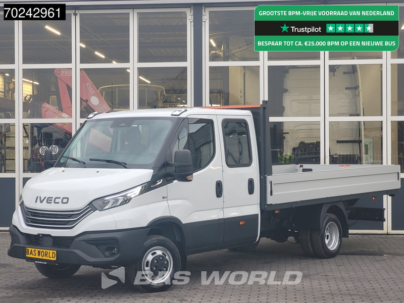 Iveco Daily 35C18 3.0 180PK Nwe model 2025 Dubbel Cabine Open laadbak Navi ACC LED 3,5T Trekvermogen Pritsche Pickup Airco Dubbel cabine - Open body delivery van: picture 1 Iveco Daily 35C18 3.0 180PK Nwe model 2025 Dubbel Cabine Open laadbak Navi ACC LED 3,5T Trekvermogen Pritsche Pickup Airco Dubbel cabine - Open body delivery van: picture 1