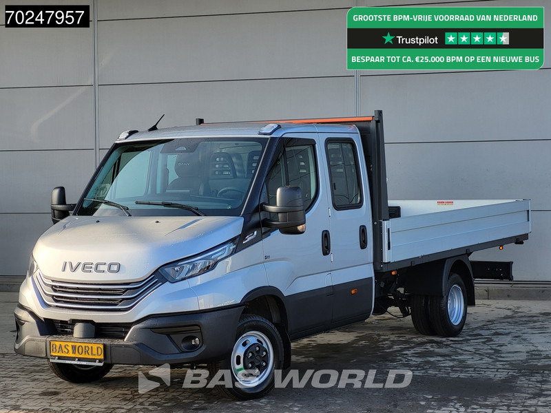 Iveco Daily 35C18 3.0 180PK Nwe model 2025 Dubbel Cabine Open laadbak Navi ACC LED 3,5T Trekvermogen Pritsche Pickup Airco Dubbel cabine - Open body delivery van: picture 1 Iveco Daily 35C18 3.0 180PK Nwe model 2025 Dubbel Cabine Open laadbak Navi ACC LED 3,5T Trekvermogen Pritsche Pickup Airco Dubbel cabine - Open body delivery van: picture 1