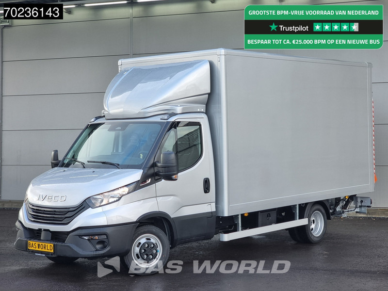 Iveco Daily 35C18 3.0L 2025 MODEL Automaat Laadklep ACC Navi Airco Zijdeur Bakwagen Meubelbak Koffer 21m3 Airco - Closed box van: picture 1 Iveco Daily 35C18 3.0L 2025 MODEL Automaat Laadklep ACC Navi Airco Zijdeur Bakwagen Meubelbak Koffer 21m3 Airco - Closed box van: picture 1