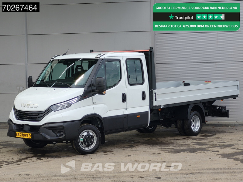 Iveco Daily 35C18 3.0L Open Laadbak 180PK Navi Airco Cruise Camera Parkeersensoren 3,5t Trekgewicht Euro6 Pritsche Pickup Open Box Airco Cru - Open body delivery van: picture 1 Iveco Daily 35C18 3.0L Open Laadbak 180PK Navi Airco Cruise Camera Parkeersensoren 3,5t Trekgewicht Euro6 Pritsche Pickup Open Box Airco Cru - Open body delivery van: picture 1