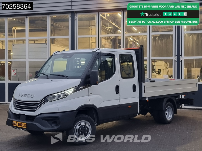Iveco Daily 35C21 3.0L 210PK 2025model Dubbel Cabine Open laadbak 3.5t Trekhaak CarPlay ACC LED Pritsche Pickup Airco Trekhaak - Open body delivery van: picture 1 Iveco Daily 35C21 3.0L 210PK 2025model Dubbel Cabine Open laadbak 3.5t Trekhaak CarPlay ACC LED Pritsche Pickup Airco Trekhaak - Open body delivery van: picture 1