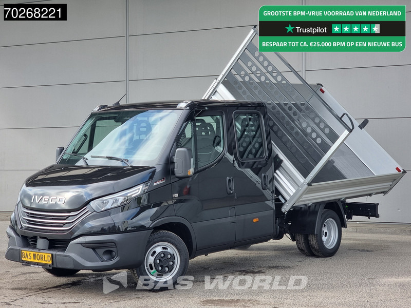 Iveco Daily 35C21 3 zijdige Kipper Dubbel Cabine 210PK 3.0L Dubbellucht Airco Cruise LED Camera Tipper Benne Kieper 2m3 Airco - Tipper van: picture 1 Iveco Daily 35C21 3 zijdige Kipper Dubbel Cabine 210PK 3.0L Dubbellucht Airco Cruise LED Camera Tipper Benne Kieper 2m3 Airco - Tipper van: picture 1
