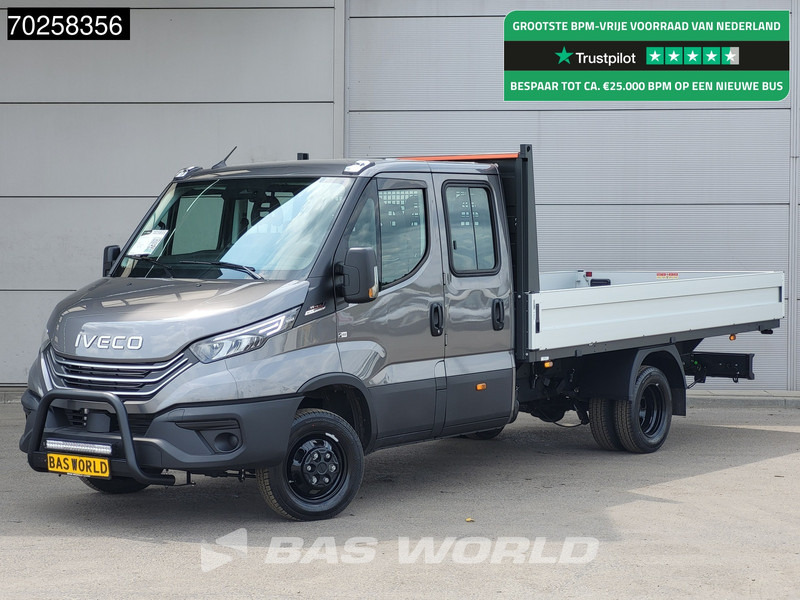 Iveco Daily 35C21 Automaat Black Edition 2025model Open laadbak Dubbel Cabine CarPlay ACC LED 3,5T Trekvermogen Pritsche Pickup Airco Dubbel - Open body delivery van: picture 1 Iveco Daily 35C21 Automaat Black Edition 2025model Open laadbak Dubbel Cabine CarPlay ACC LED 3,5T Trekvermogen Pritsche Pickup Airco Dubbel - Open body delivery van: picture 1