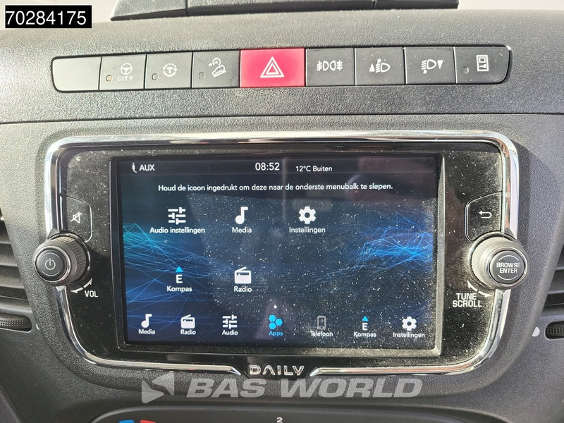 Closed box van Iveco Daily 35S14 Automaat 488cm lang Bakwagen Achterdeuren Airco Cruise Camera Euro6 Meubelbak Koffer 23m3 Airco Cruise control: picture 13