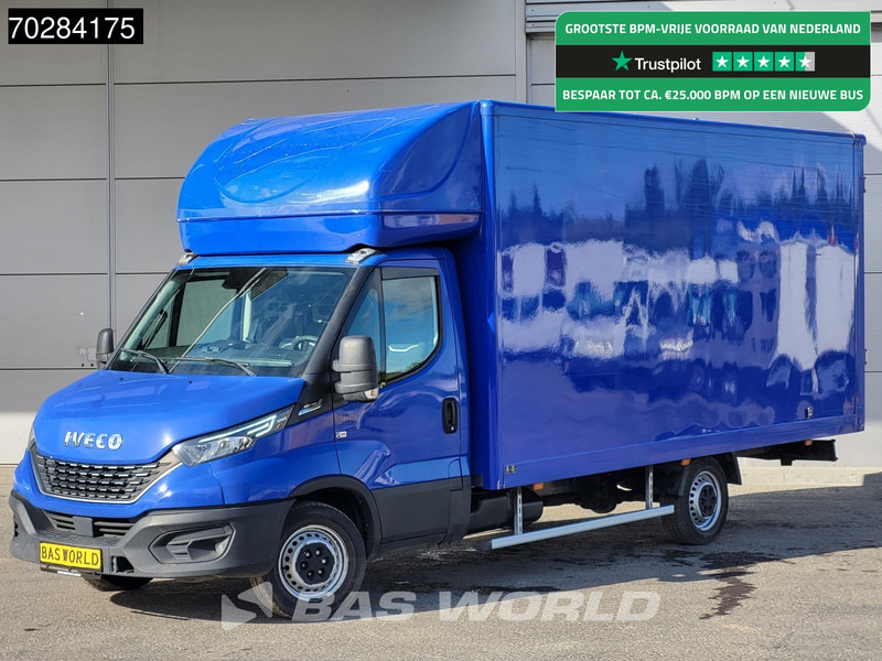 Iveco Daily 35S14 Automaat Bakwagen Achterdeuren 488cm lang! Airco Cruise Euro6 Meubelbak Koffer 23m3 Airco Cruise control - Closed box van: picture 1 Iveco Daily 35S14 Automaat Bakwagen Achterdeuren 488cm lang! Airco Cruise Euro6 Meubelbak Koffer 23m3 Airco Cruise control - Closed box van: picture 1