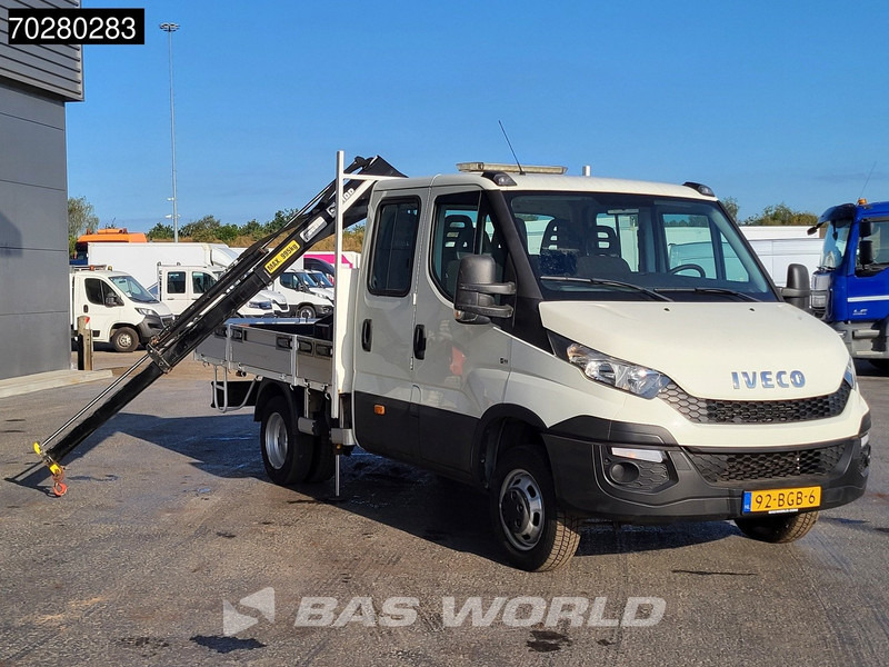 Iveco Daily 50C17 3,0L Automaat 170PK HIAB 017T-2 DC Open laadbak Dubbellucht Airco Euro6 Pickup Crane Kraanwagen Kranwagen Pritsche Airco D - Open body delivery van: picture 3 Iveco Daily 50C17 3,0L Automaat 170PK HIAB 017T-2 DC Open laadbak Dubbellucht Airco Euro6 Pickup Crane Kraanwagen Kranwagen Pritsche Airco D - Open body delivery van: picture 3