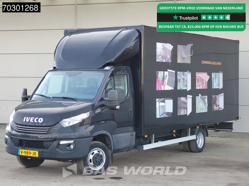 Iveco Daily 50C18 3.0L Automaat 577cm Dubbellucht Bakwagen Airco Cruise Euro6 Meubelbak Koffer Airco Cruise control - Closed box van: picture 1 Iveco Daily 50C18 3.0L Automaat 577cm Dubbellucht Bakwagen Airco Cruise Euro6 Meubelbak Koffer Airco Cruise control - Closed box van: picture 1