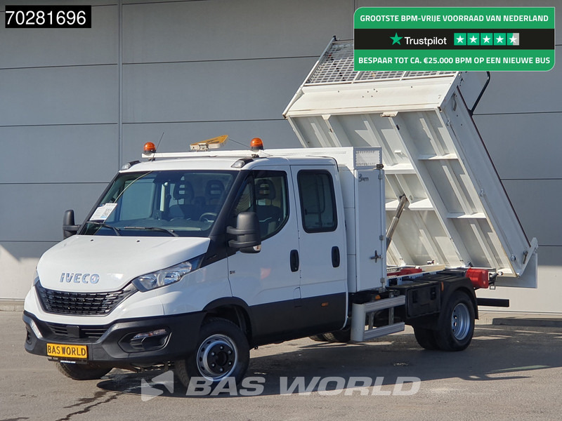 Iveco Daily 70C18 3.0L Kipper Dubbel Cabine Dubbellucht 3,5t Trekhaak Airco Cruise Camera Zwaailampen Euro6 Tipper Benne Kieper 2m3 Airco Tr - Tipper van: picture 1 Iveco Daily 70C18 3.0L Kipper Dubbel Cabine Dubbellucht 3,5t Trekhaak Airco Cruise Camera Zwaailampen Euro6 Tipper Benne Kieper 2m3 Airco Tr - Tipper van: picture 1