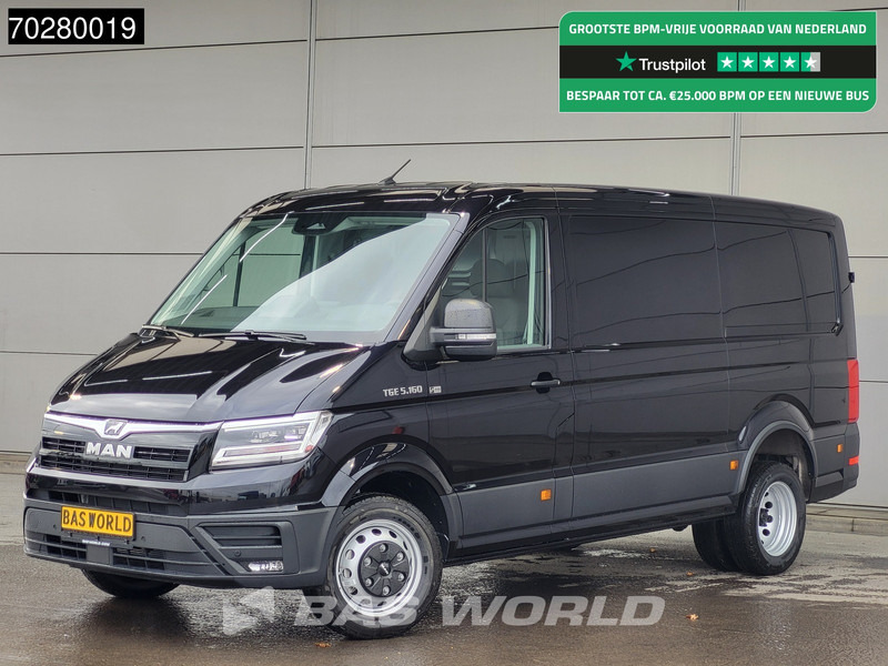 MAN TGE 5.160 Uniek! Dubbellucht 2025-Model Automaat L3H2 Laag Dak ACC Navi LED Airco Camera Parkeersensoren CarPlay Euro6 L2H1 Airco - Panel van: picture 1 MAN TGE 5.160 Uniek! Dubbellucht 2025-Model Automaat L3H2 Laag Dak ACC Navi LED Airco Camera Parkeersensoren CarPlay Euro6 L2H1 Airco - Panel van: picture 1