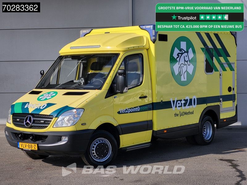 Mercedes-Benz Sprinter 519 CDI MARGE! 3.0L V6 Automaat 190PK Ambulance Trekhaak Airco Cruise APK 02-2026 Euro6 Rettungswagen Krankenwagen 13m3 Airco Tr - Ambulance: picture 1 Mercedes-Benz Sprinter 519 CDI MARGE! 3.0L V6 Automaat 190PK Ambulance Trekhaak Airco Cruise APK 02-2026 Euro6 Rettungswagen Krankenwagen 13m3 Airco Tr - Ambulance: picture 1