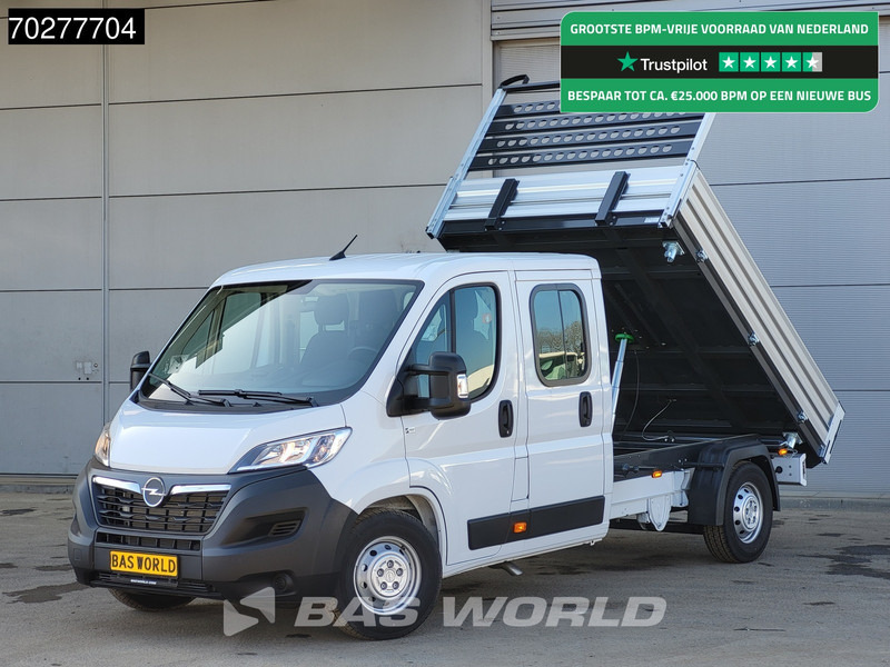 Opel Movano 140PK 3 zijdige Kipper Dubbel Cabine Airco Cruise Tipper Benne Kieper Airco Dubbel cabine Cruise control - Tipper van: picture 1 Opel Movano 140PK 3 zijdige Kipper Dubbel Cabine Airco Cruise Tipper Benne Kieper Airco Dubbel cabine Cruise control - Tipper van: picture 1
