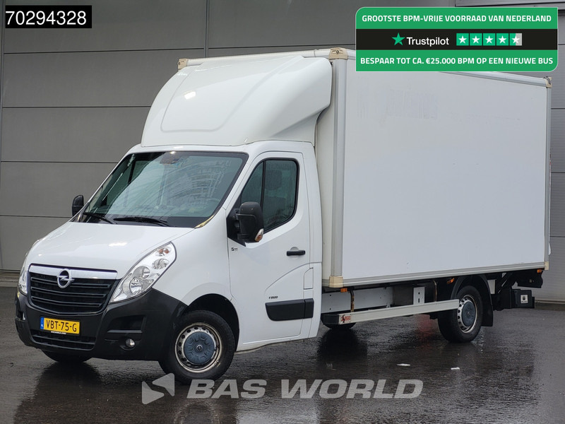 Opel Movano 145PK Laadklep Zijdeur Bakwagen Trekhaak Navi Airco Cruise Euro6 Meubelbak Koffer 20m3 Airco Trekhaak Cruise control - Closed box van: picture 1 Opel Movano 145PK Laadklep Zijdeur Bakwagen Trekhaak Navi Airco Cruise Euro6 Meubelbak Koffer 20m3 Airco Trekhaak Cruise control - Closed box van: picture 1