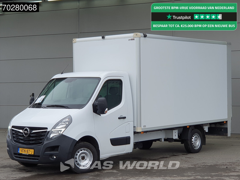 Opel Movano 150PK Laadklep Bakwagen Zijdeur Navi Airco Camera Euro6 Meubelbak Koffer 20m3 Airco Cruise control - Closed box van: picture 1 Opel Movano 150PK Laadklep Bakwagen Zijdeur Navi Airco Camera Euro6 Meubelbak Koffer 20m3 Airco Cruise control - Closed box van: picture 1
