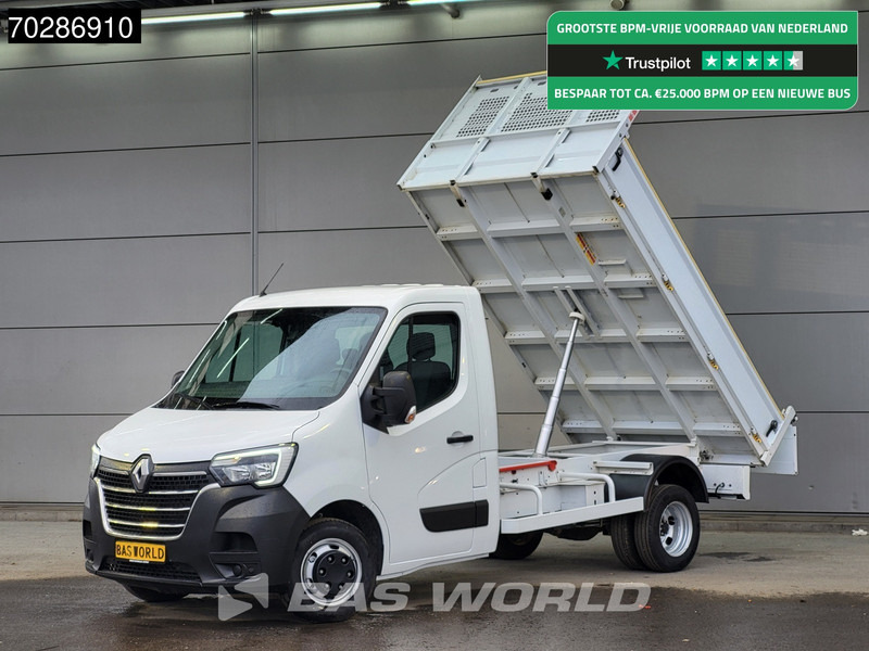 Renault Master 130pk Open Laadbak met Kist 3,5t Trekhaak Dubbellucht LED Airco Cruise Euro6 Pritsche Pickup Open Box 2m3 Airco Trekhaak Cruise contro - Open body delivery van: picture 1 Renault Master 130pk Open Laadbak met Kist 3,5t Trekhaak Dubbellucht LED Airco Cruise Euro6 Pritsche Pickup Open Box 2m3 Airco Trekhaak Cruise contro - Open body delivery van: picture 1