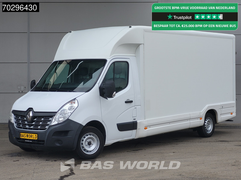 Renault Master 145PK 456cm Bakwagen Achterdeuren Airco Cruise Euro6 Meubelbak Koffer Airco Cruise control - Closed box van: picture 1 Renault Master 145PK 456cm Bakwagen Achterdeuren Airco Cruise Euro6 Meubelbak Koffer Airco Cruise control - Closed box van: picture 1