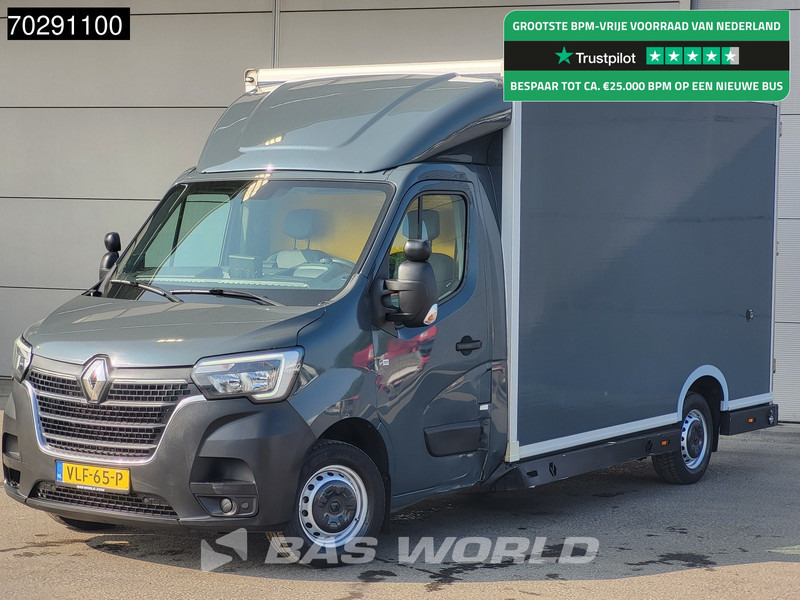 Renault Master 150PK Bakwagen Airco Cruise Luchtvering Meubelbak Plancher Verkoopwagen Foodtruck Paardenwagen 18m3 Airco Cruise control - Closed box van: picture 1 Renault Master 150PK Bakwagen Airco Cruise Luchtvering Meubelbak Plancher Verkoopwagen Foodtruck Paardenwagen 18m3 Airco Cruise control - Closed box van: picture 1