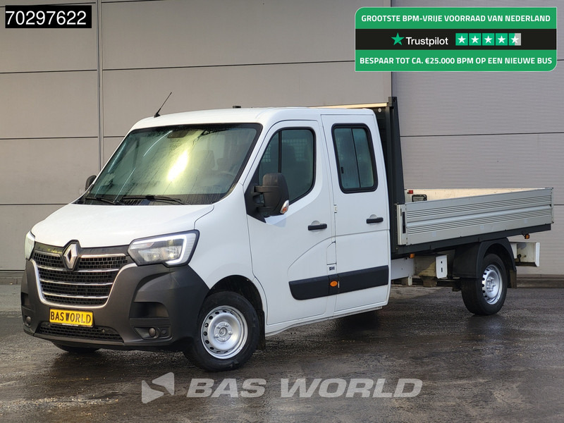Renault Master 150PK Open Laadbak Dubbel Cabine 150PK Airco LED Euro6 Pritsche Pickup Open Box Airco - Open body delivery van: picture 1 Renault Master 150PK Open Laadbak Dubbel Cabine 150PK Airco LED Euro6 Pritsche Pickup Open Box Airco - Open body delivery van: picture 1