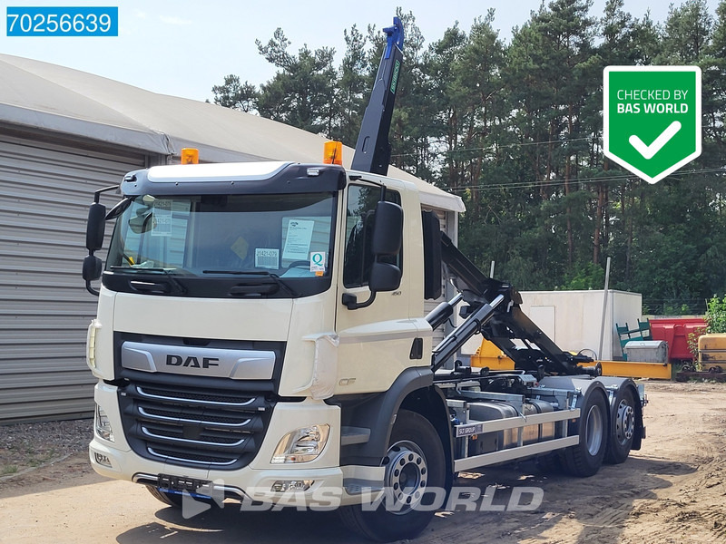 DAF CF 450 6X2 NEW 20T HOOK Lift+Lenkachse Euro 6 - Hook lift truck: picture 1 DAF CF 450 6X2 NEW 20T HOOK Lift+Lenkachse Euro 6 - Hook lift truck: picture 1