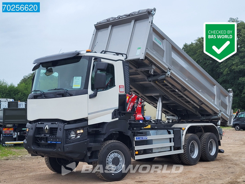 Renault K 520 6X6 6x6 Big-Axle 15m3 3-Seiten-Kipper Automatic Euro 6 - Tipper: picture 1 Renault K 520 6X6 6x6 Big-Axle 15m3 3-Seiten-Kipper Automatic Euro 6 - Tipper: picture 1