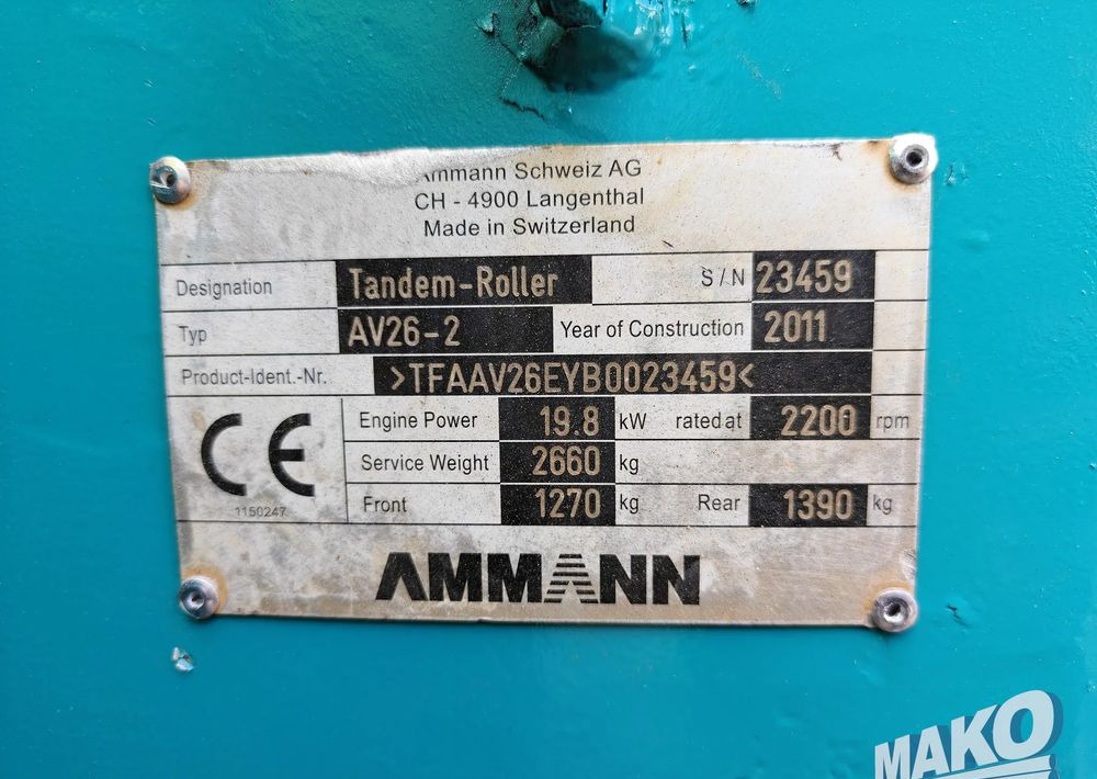 Roller Ammann AV26-2: picture 17 Roller Ammann AV26-2: picture 17