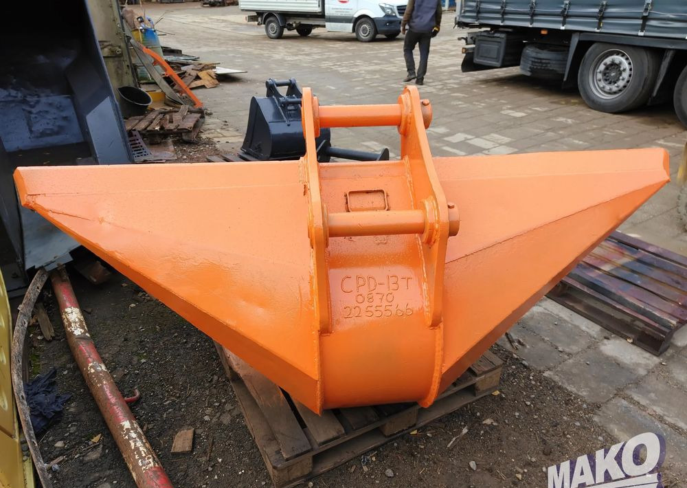 Łyżka trapezowa 200-50cm do koparki Miller fi 65 - Attachment for Construction machinery: picture 3 Łyżka trapezowa 200-50cm do koparki Miller fi 65 - Attachment for Construction machinery: picture 3