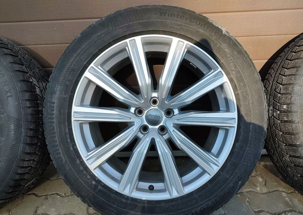 Koła felgi aluminiowe Audi Q8 SQ8 z oponami zimowymi Continental WinterContact TS850P 265/50 R20 H XL - Wheel and tire package for Car: picture 3 Koła felgi aluminiowe Audi Q8 SQ8 z oponami zimowymi Continental WinterContact TS850P 265/50 R20 H XL - Wheel and tire package for Car: picture 3