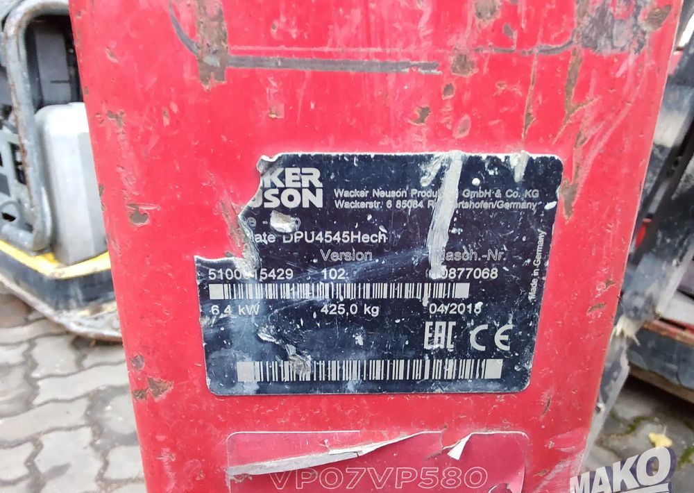 Wacker Neuson DPU4545Hech - Roller: picture 4 Wacker Neuson DPU4545Hech - Roller: picture 4