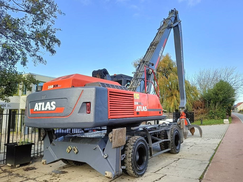 Waste/ Industry handler for transportation of garbage Atlas 350MH - 350 MH overslag kraan waste handler umslag: picture 7