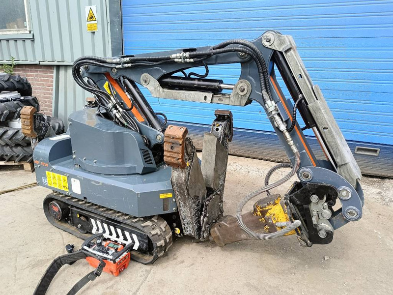 Crawler excavator Brokk euroimplementos RDC1510 180 husqvarna robot remote: picture 6