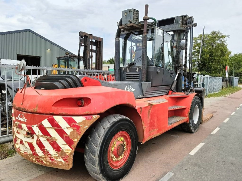 Linde H160 diesel 16T heftruck forklift stapler low mast - Diesel forklift: picture 5 Linde H160 diesel 16T heftruck forklift stapler low mast - Diesel forklift: picture 5