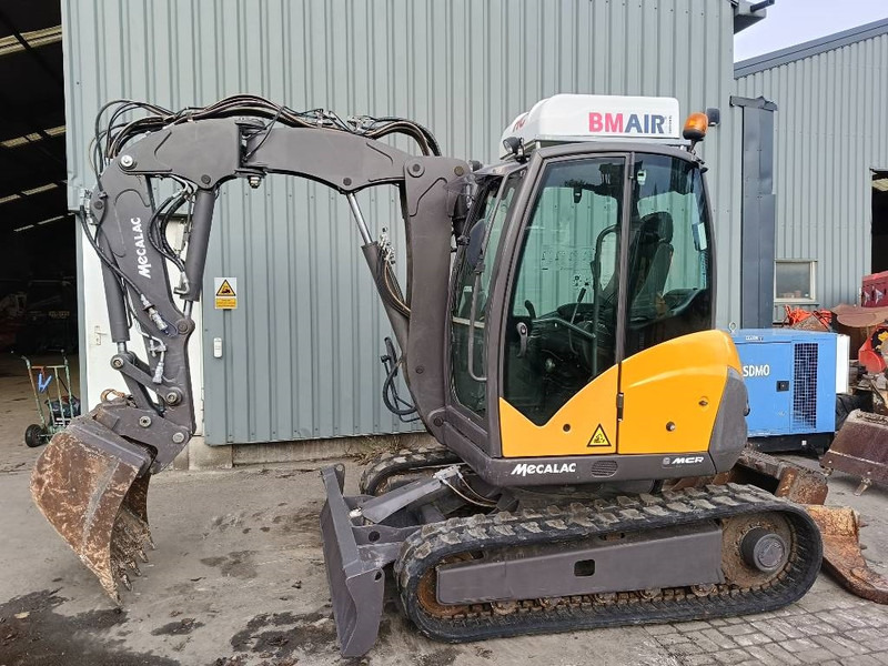 Mini excavator Mecalac 6 MCR tracked excavator 6 ton bagger midigraver: picture 6 Mini excavator Mecalac 6 MCR tracked excavator 6 ton bagger midigraver: picture 6