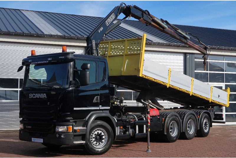 Crane truck Scania G450 8X4/ FASSI 15 TON CRANE/ EURO 6/ FULL AIR: picture 17 Crane truck Scania G450 8X4/ FASSI 15 TON CRANE/ EURO 6/ FULL AIR: picture 17