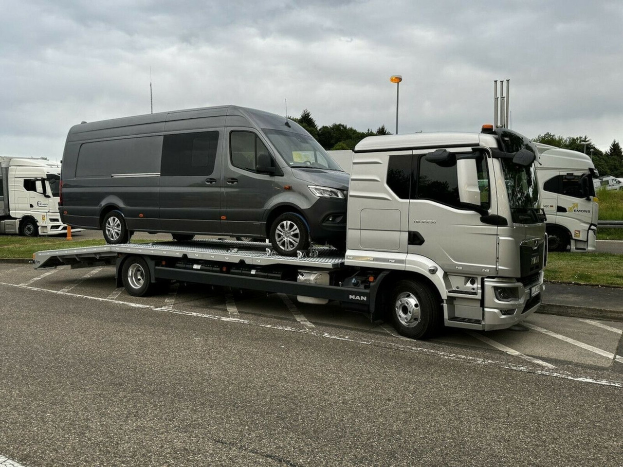 MAN TGL 12.250 BL Autotransporter Netto 116714- - Tow truck: picture 5 MAN TGL 12.250 BL Autotransporter Netto 116714- - Tow truck: picture 5