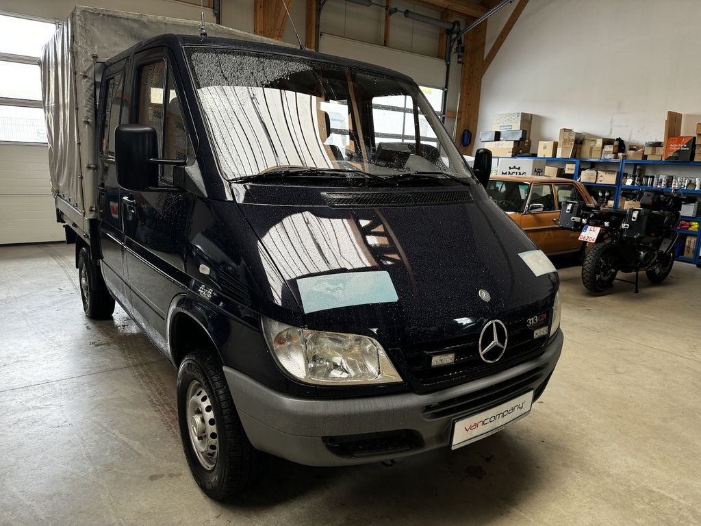 Open body delivery van, Combi van Mercedes-Benz Sprinter 313 CDI kurz 4x4 Allrad Untersetzung: picture 1