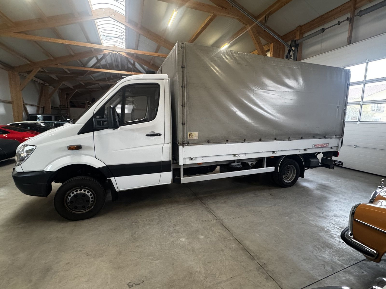 Open body delivery van Mercedes-Benz Sprinter 516 CDI 4x4 Winde Pritsche LBW: picture 10