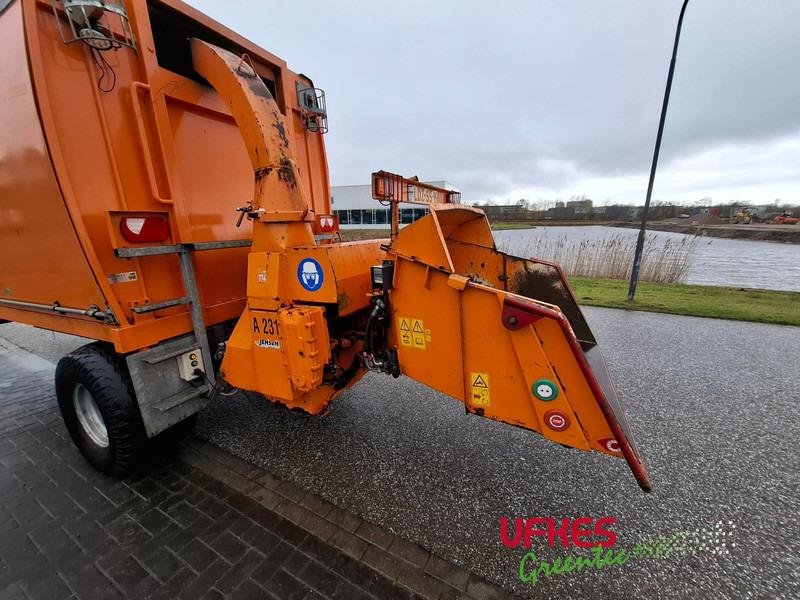 Wood chipper Jensen A231 met kipper: picture 8