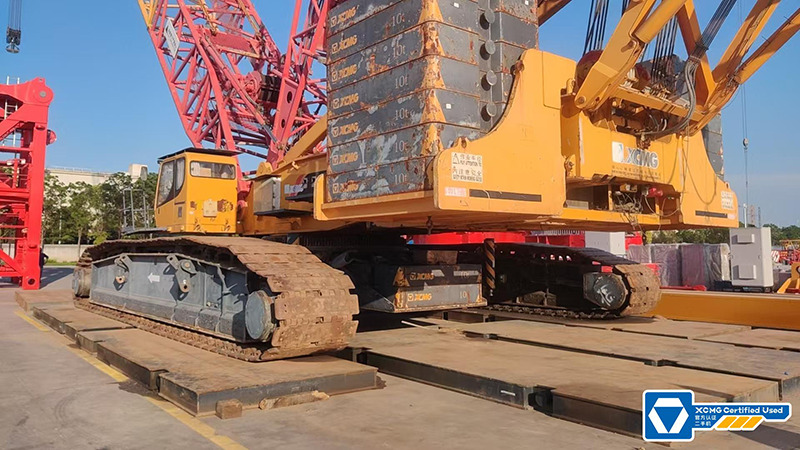 XCMG 500 tons 2016 XGC500 used lift machine crane with crawler for sale - Crawler crane: picture 2 XCMG 500 tons 2016 XGC500 used lift machine crane with crawler for sale - Crawler crane: picture 2