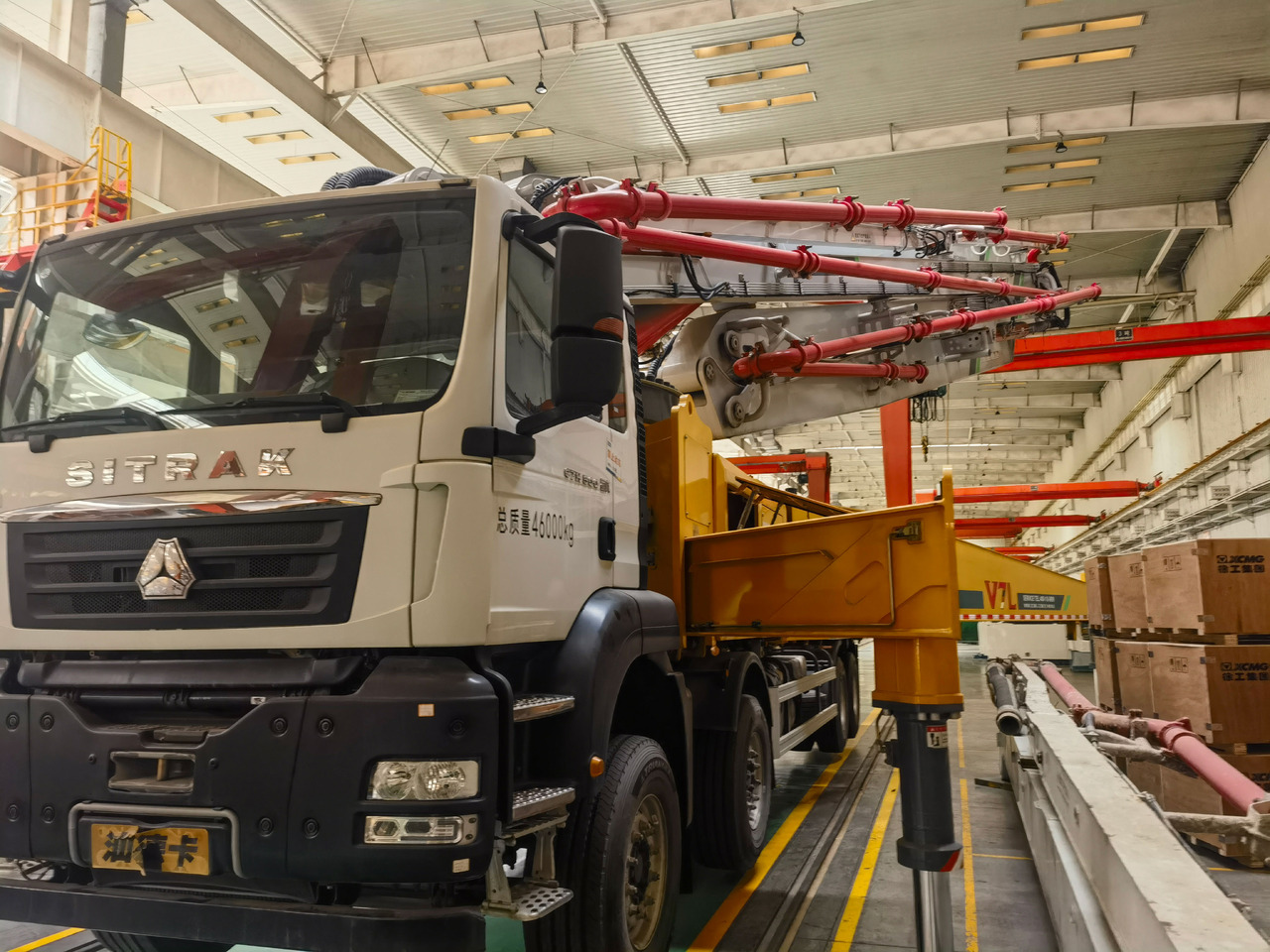 XCMG Official 60m Concrete Pump Machine HB60V Used Concrete Pump Truck For Sale - Concrete pump truck: picture 5 XCMG Official 60m Concrete Pump Machine HB60V Used Concrete Pump Truck For Sale - Concrete pump truck: picture 5