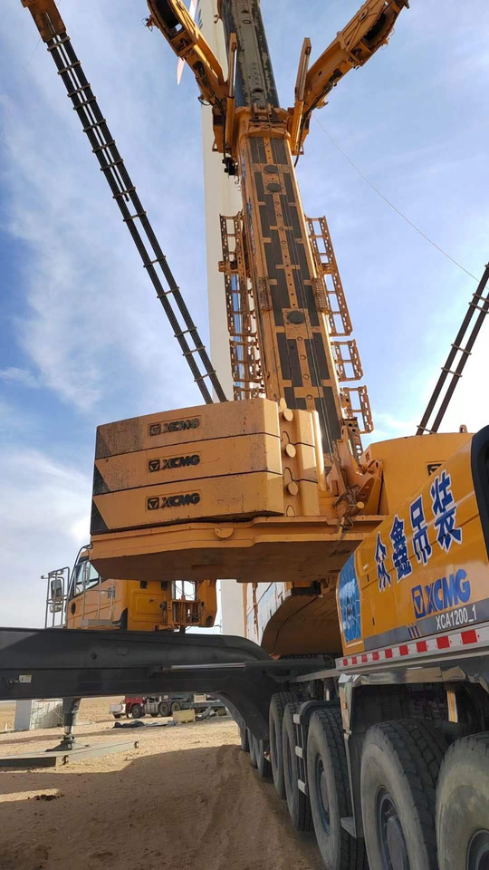 XCMG XCA1200 Used Boom Mobile All Terrain Crane 1200 Ton Crane Truck - All terrain crane: picture 3 XCMG XCA1200 Used Boom Mobile All Terrain Crane 1200 Ton Crane Truck - All terrain crane: picture 3