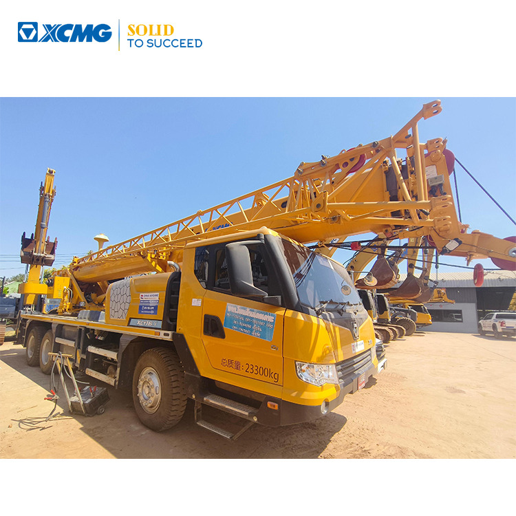 XCMG official second hand 4-Section Telescopic crane truck XCT16_Y - Mobile crane: picture 1 XCMG official second hand 4-Section Telescopic crane truck XCT16_Y - Mobile crane: picture 1