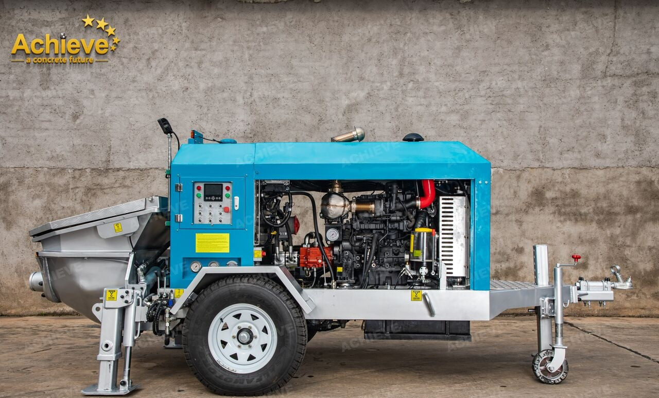 ACHIEVE New AP300-TDE European Version 【ACHIEVE】100% BRAND NEW !!! - Stationary concrete pump: picture 5 ACHIEVE New AP300-TDE European Version 【ACHIEVE】100% BRAND NEW !!! - Stationary concrete pump: picture 5