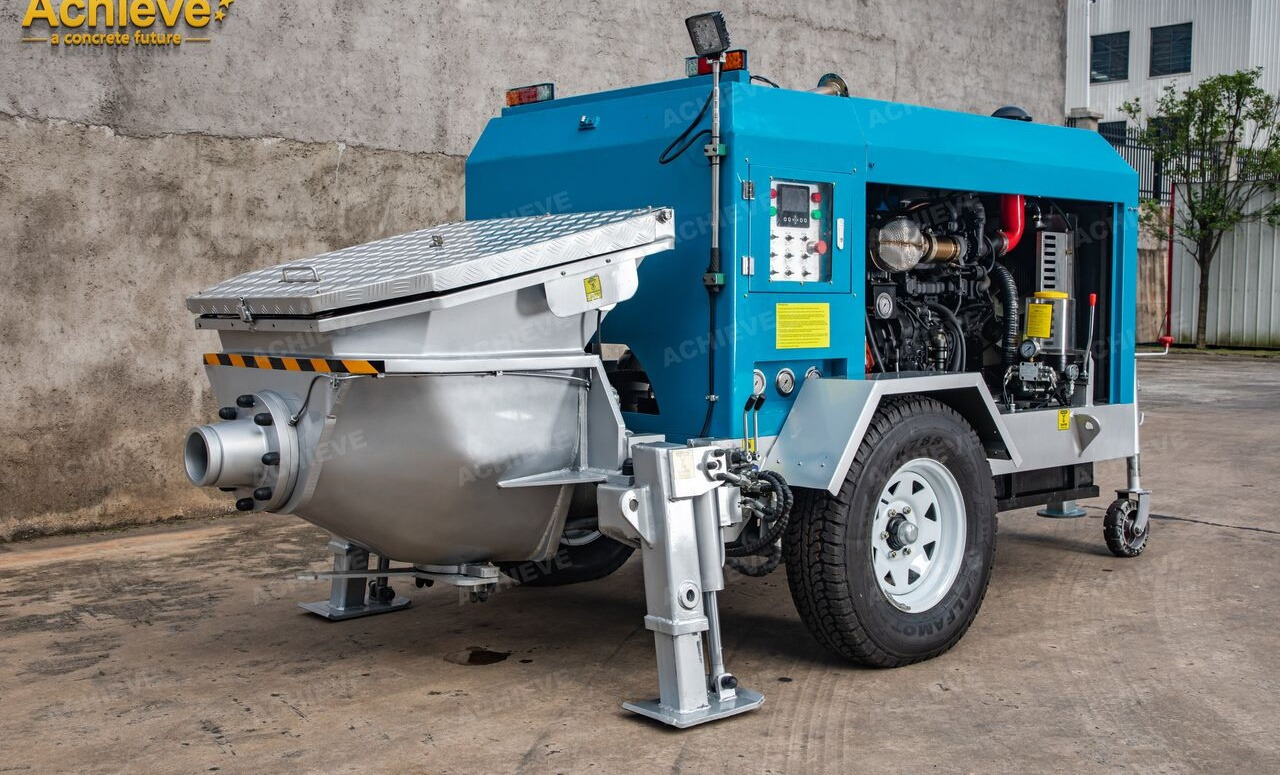 ACHIEVE New AP300-TDE European Version 【ACHIEVE】100% BRAND NEW !!! - Stationary concrete pump: picture 2 ACHIEVE New AP300-TDE European Version 【ACHIEVE】100% BRAND NEW !!! - Stationary concrete pump: picture 2