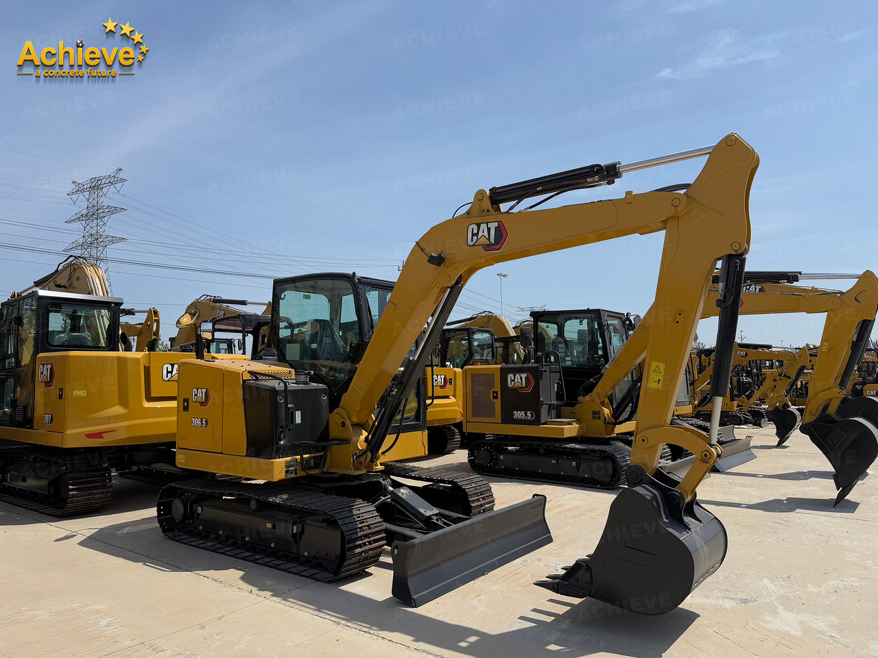 CATERPILLAR CAT®2025 306.5 Mini Hydraulic Excavator UD 0.25 m³ 36.5/2400 kw/rpm C2.4T 105 L【ACHIEVE】 TOP CONDITION!!! - Crawler excavator: picture 1 CATERPILLAR CAT®2025 306.5 Mini Hydraulic Excavator UD 0.25 m³ 36.5/2400 kw/rpm C2.4T 105 L【ACHIEVE】 TOP CONDITION!!! - Crawler excavator: picture 1
