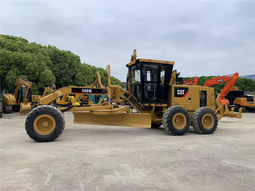 CATERPILLAR Used Motor Grader Original CAT 140K for Sale: 136 kW (183 HP) C7 Engine, 3.7 m Blade & 18,400 kg Operating Weight - Grader: picture 2 CATERPILLAR Used Motor Grader Original CAT 140K for Sale: 136 kW (183 HP) C7 Engine, 3.7 m Blade & 18,400 kg Operating Weight - Grader: picture 2
