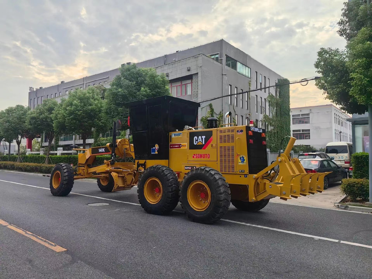 Caterpillar 140K Motor Grader Road Construction Machine - Grader: picture 4 Caterpillar 140K Motor Grader Road Construction Machine - Grader: picture 4