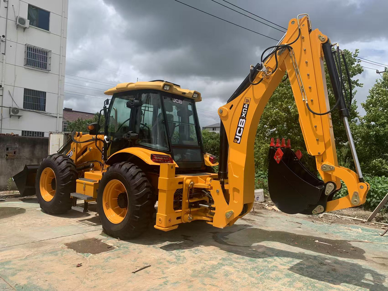 JCB 4X4 Backhoe Loader 4CX, 3CX - Backhoe loader: picture 1 JCB 4X4 Backhoe Loader 4CX, 3CX - Backhoe loader: picture 1