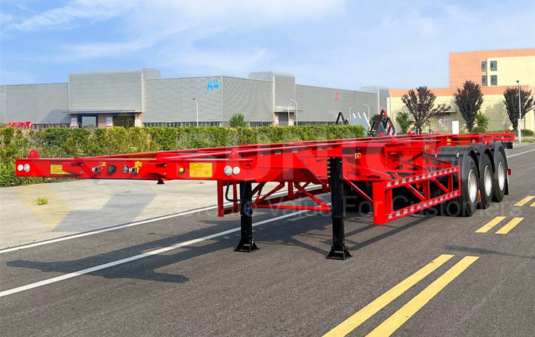 SUNIGHT CHINA New Skeleton Semi-Trailer For Shipping Container Transport - Chassis semi-trailer: picture 5 SUNIGHT CHINA New Skeleton Semi-Trailer For Shipping Container Transport - Chassis semi-trailer: picture 5